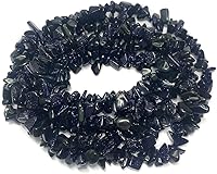 Vista 13 de 31 pulgadas Cuentas de Piedra de Astillado Piedras Preciosas Sueltas con Orificios para Hacer Joyas (Yaxaita)