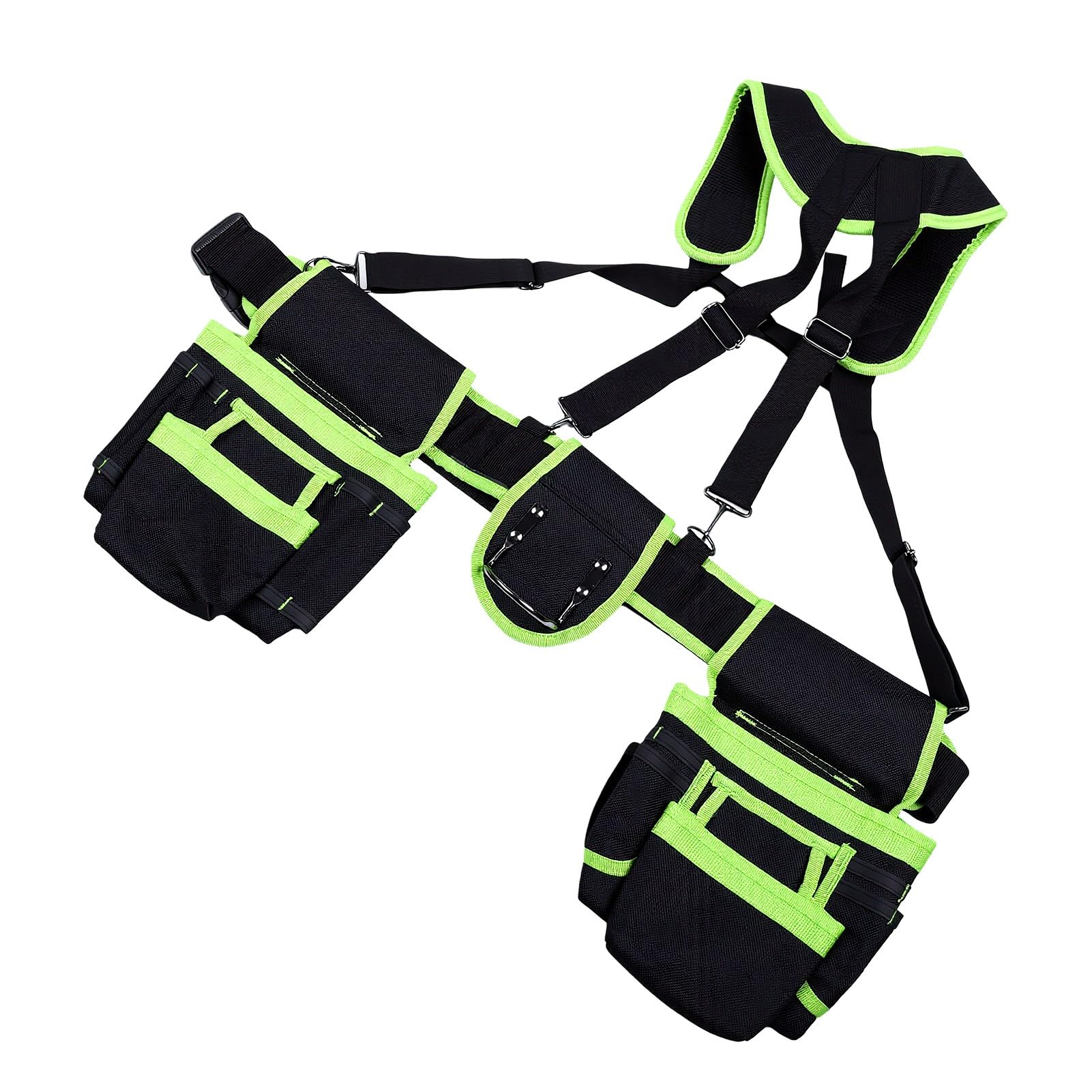Luocute Ceinture à Outils avec Porte-jarretelles, Tissu Oxford Robuste