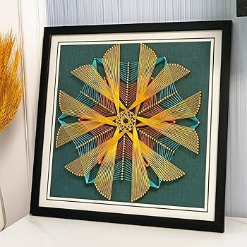Amazon.com: 3D DIY String Art Kit DIY 3D String Art Crafts