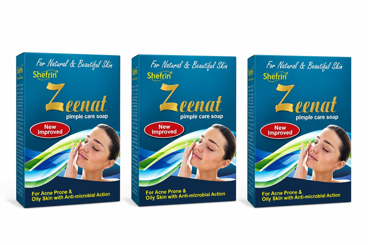 Zeenat Pimple Care Soap (Pack of 3) | Acne Soap for Oily Skin | Tea Tree Oil, Aloe Vera & Glycerin | Anti-Bacterial Deep Cleansing Soap for Men & Women-image-17