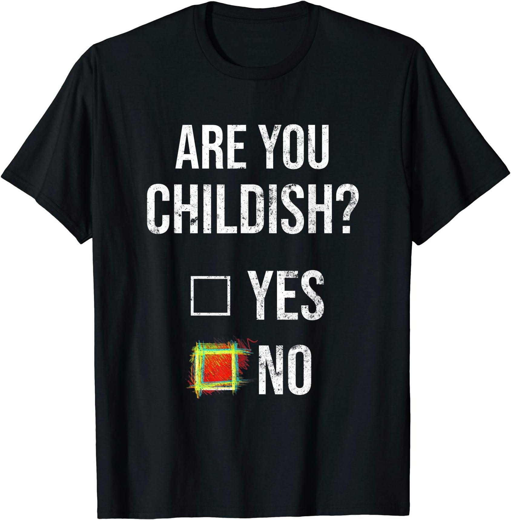 ABDL Childish ShirtsABDL Are you Childish fetish humor Ageplay Child Like Design T-Shirt