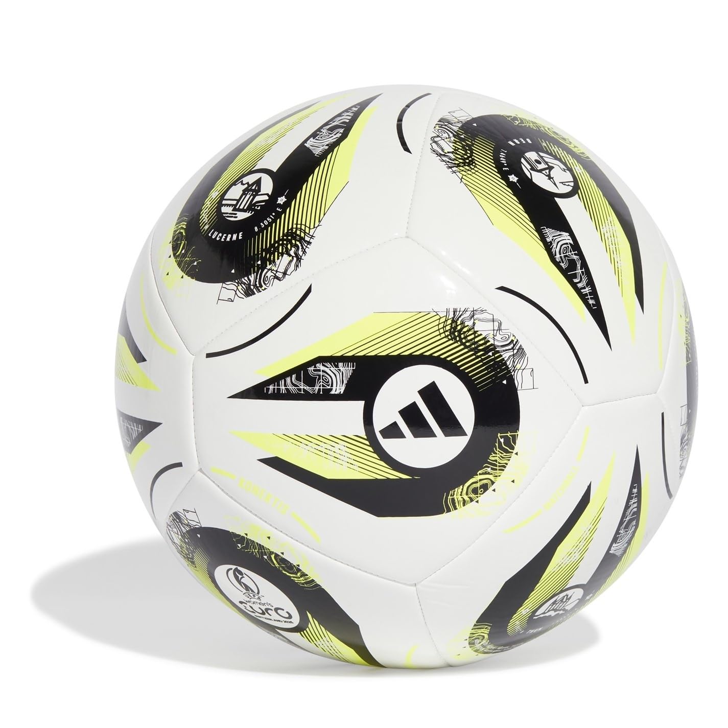 adidas UNISEX ADULTWOMEN SS EURO25 CLUB BALL