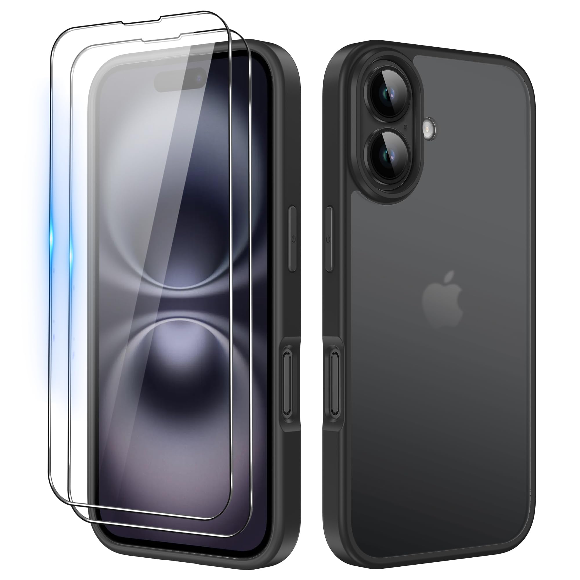 IPhone 16 Case 6.1" Shockproof [Military-Grade Dual Layer] Bumper Cover, Anti-Slip Textured Grip, Raised Camera/Screen Protection, Wireless Charging Compatible – Heavy Duty Rugged Case-Rose Pink - View #14