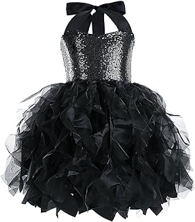 Christmas Tutu Dress for Girls Sequin Tulle Fairy Ball Dresses for Toddler Kid Little Girl Fancy Sparkly Birthday Outfit - Buy now