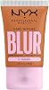 NYX Professional Makeup Blurring Tint Foundation, Medium Coverage, Matte Finish, With Niacinamide, Matcha and Glycerin, 12 Hours Hydrating, Bare With Me Blur, 30 ml, Shade: Caramel