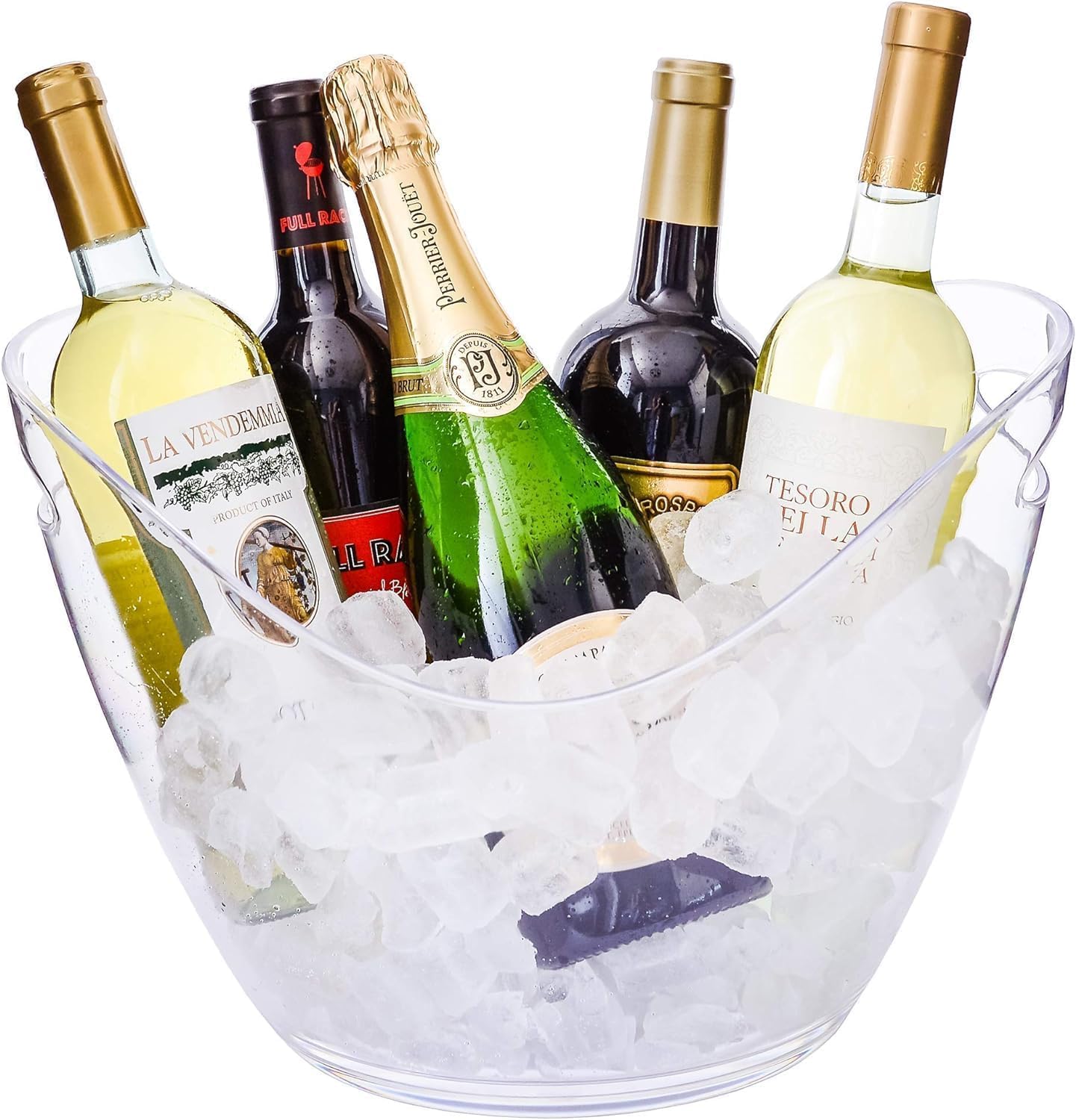 Seau à glace à champagne français vintage fabriqué en France PERRIER JOUET 2802254 - France