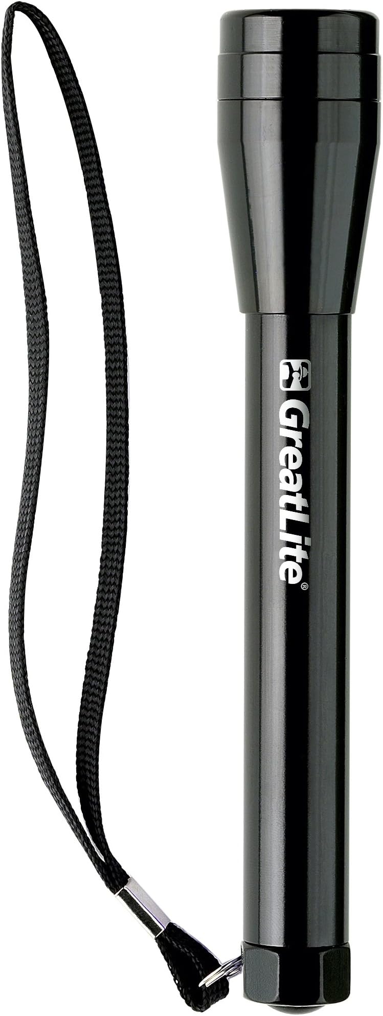 GreatLite 32057 2AA LED Aluminum Flashlight, Black