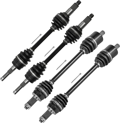 Caltric Ejes delantero trasero izquierdo derecho compatible con Polaris Sportsman Xp 1000 Touring 2015 2016