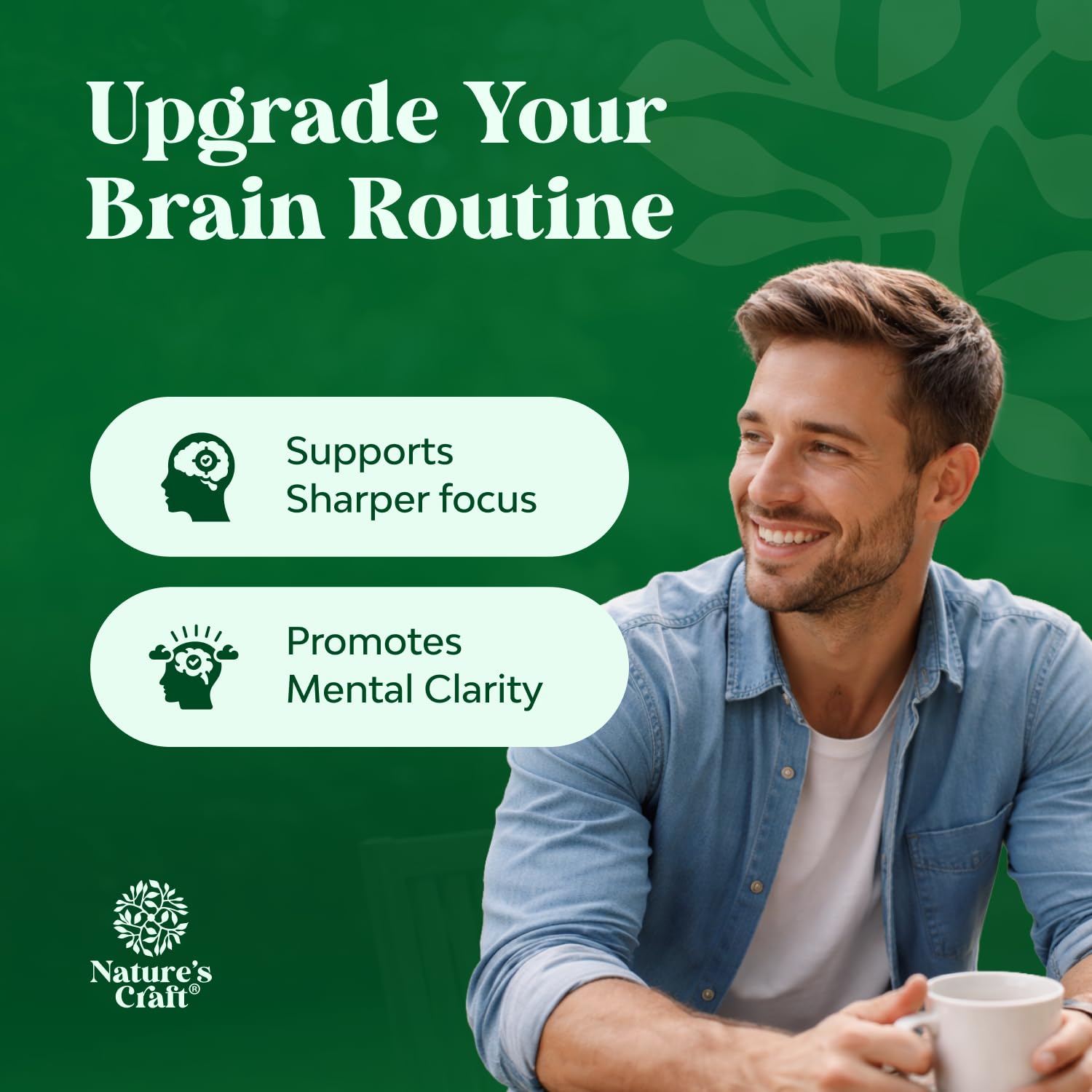 Natures Craft Ginkgo Biloba Capsules 120mg for Focus & Memory - 120 Count — Amazon image 2
