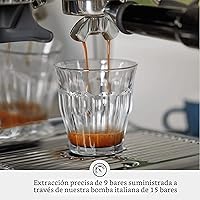 Vista 5 de Breville Barista Express BES870BSXL - Máquina de café expreso, sésamo negro