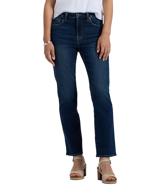Buffalo David Bitton Women's Hi-Rise Straight Jeans, Indigo Contrast, Size 26 by Buffalo David Bitton - Used condition - US$65.84