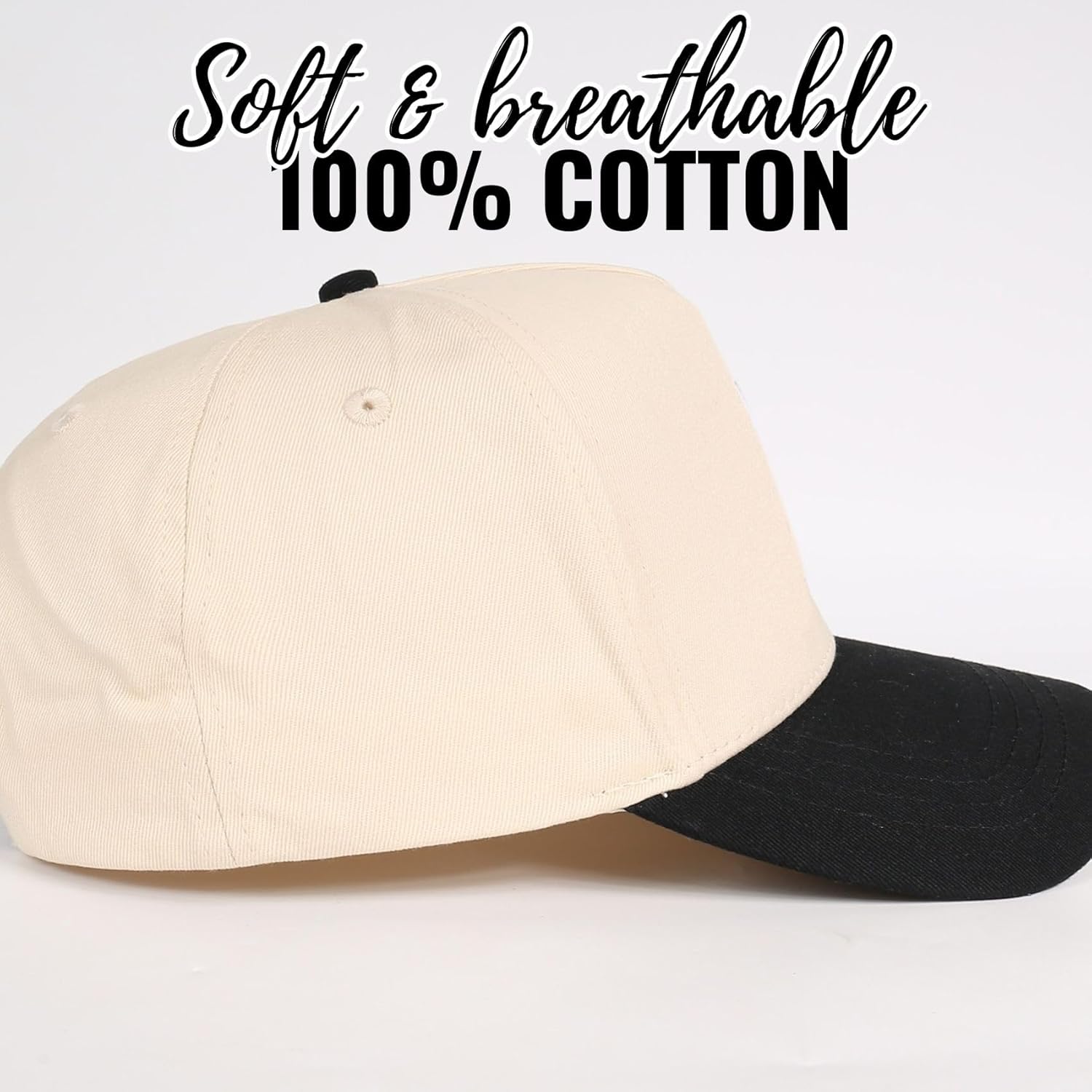 InnoBeta Boston Terrier Gifts Cap, Funny Adjustable Embroidered Hat Gifts for Dog Mom on Mother's Day, Birthday, Christmas Black-Beige - Image 6