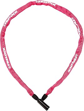 Trelock BC 115/110/6 Mixed Chain Lock, Pink