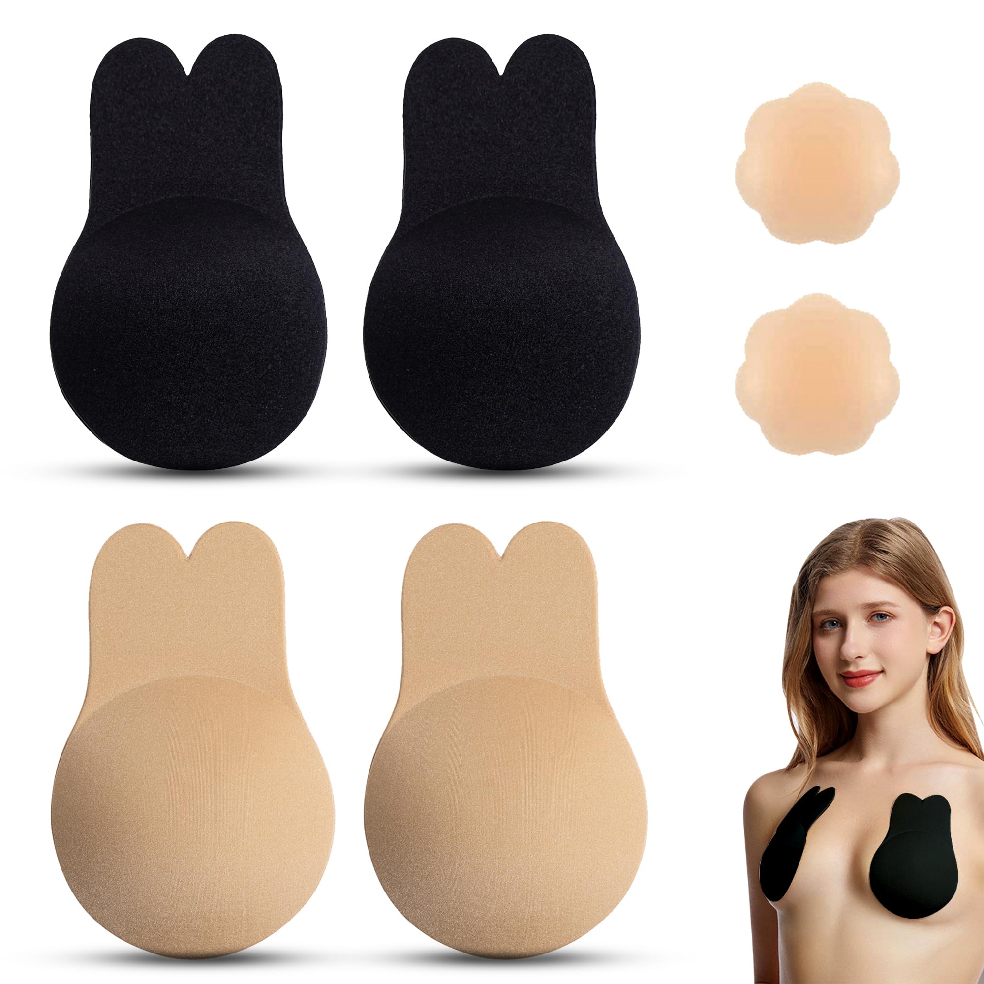 2 Pieces Sticky Bra