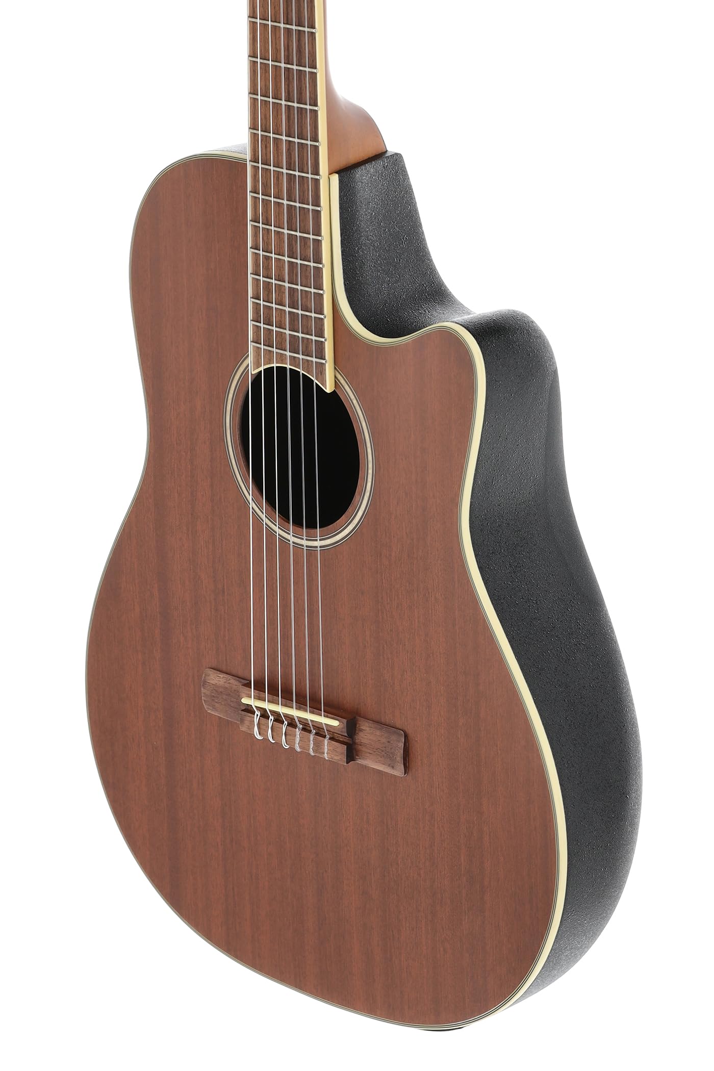 Applause Chitarra Classica Nylon Elettro-Acustica - Tradizionale AB24C Mid Cutaway Nylon - Corpo Roundback Lyrachord mid-depth - Preamp AP3TP - Tavola in Mogano - Natural Satin - AB24CM-4S