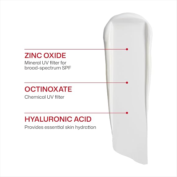 EltaMD UV Daily SPF 40 Face Sunscreen Moisturizer with Zinc Oxide, Daily Face Moisturizer with SPF, Sunscreen, For Dry Skin 1.7 oz Pump