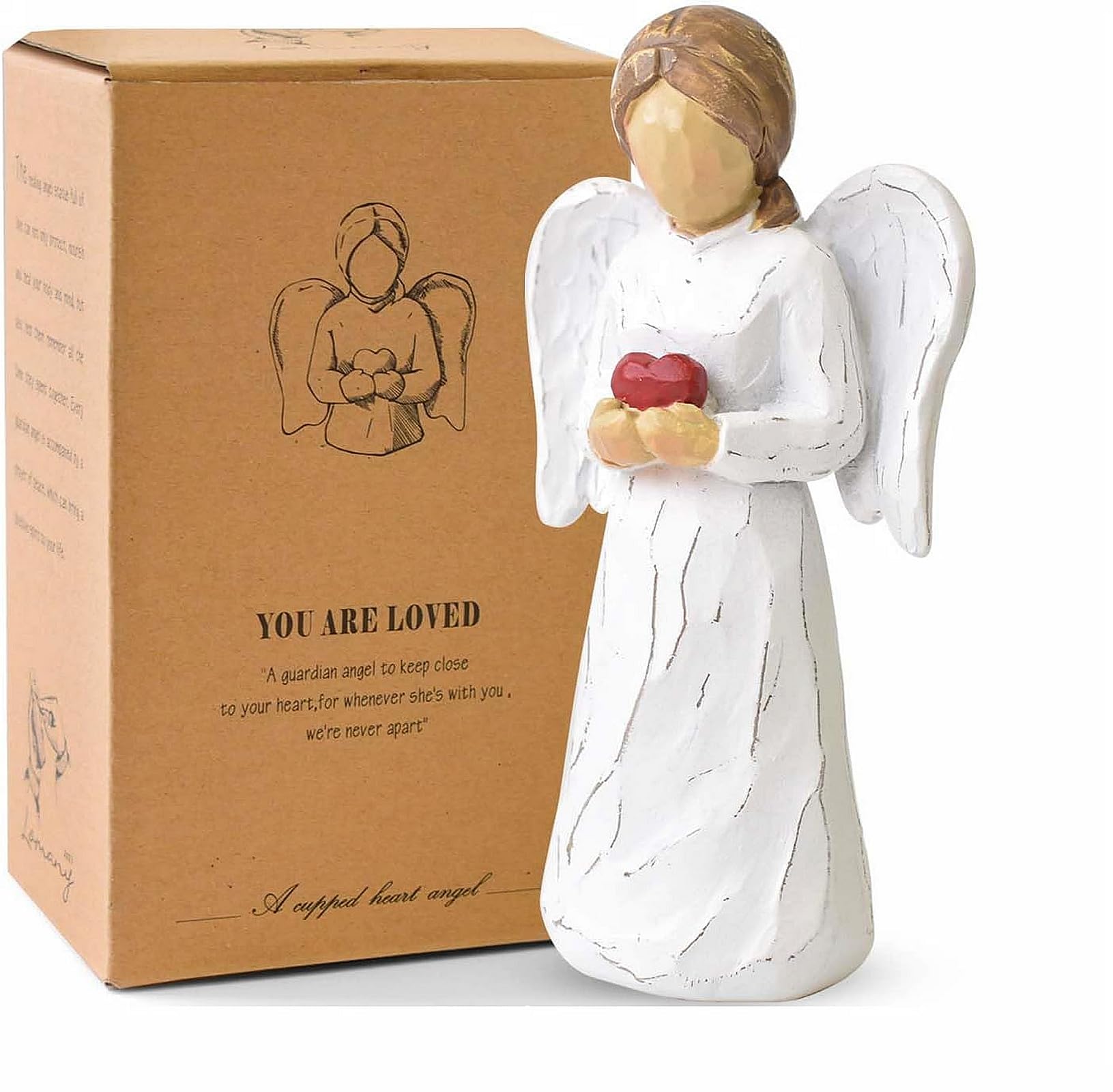 Zoyiancy Guardian Angel Figurines Angel Ornament Statue