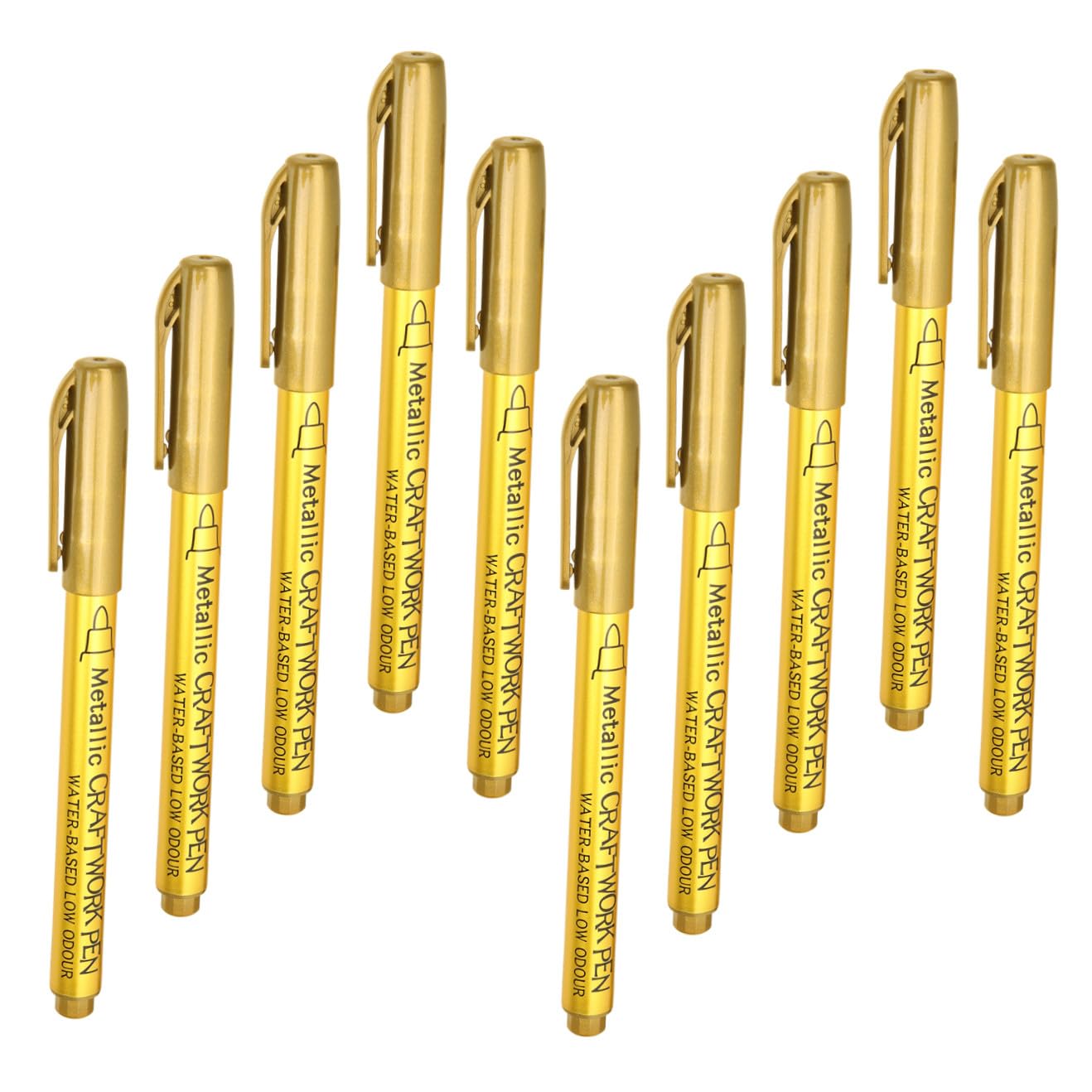 SEWACC 30 Pièces stylos à peinture stylo peinture blanche marqueurs de tissu pro marker feutre indelebile marqueurs de pour le métal s de de