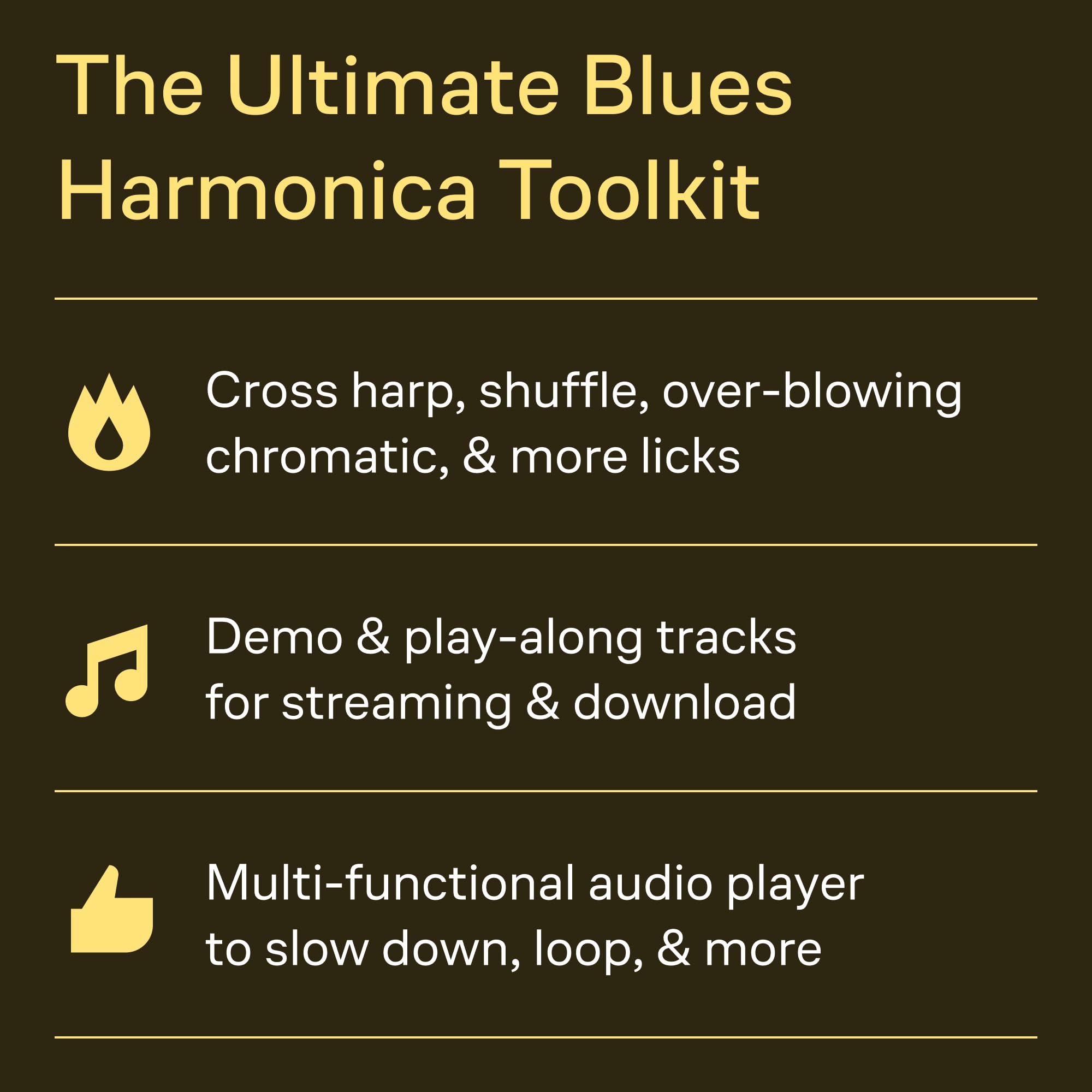100 Authentic Blues Harmonica Licks Harmonica + acceso de audio en linea