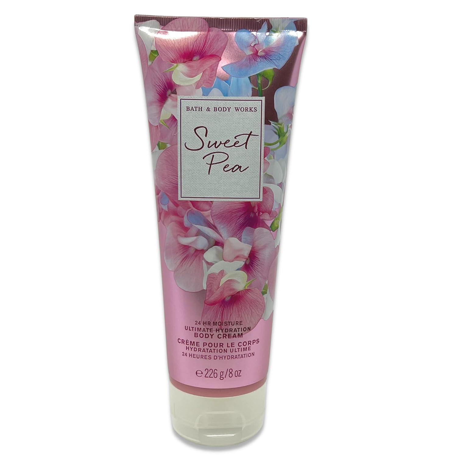 Bath & Body Works Sweet Pea Body Cream - Ultimate Hydration - 8oz each - Pack of 3 - Image 3