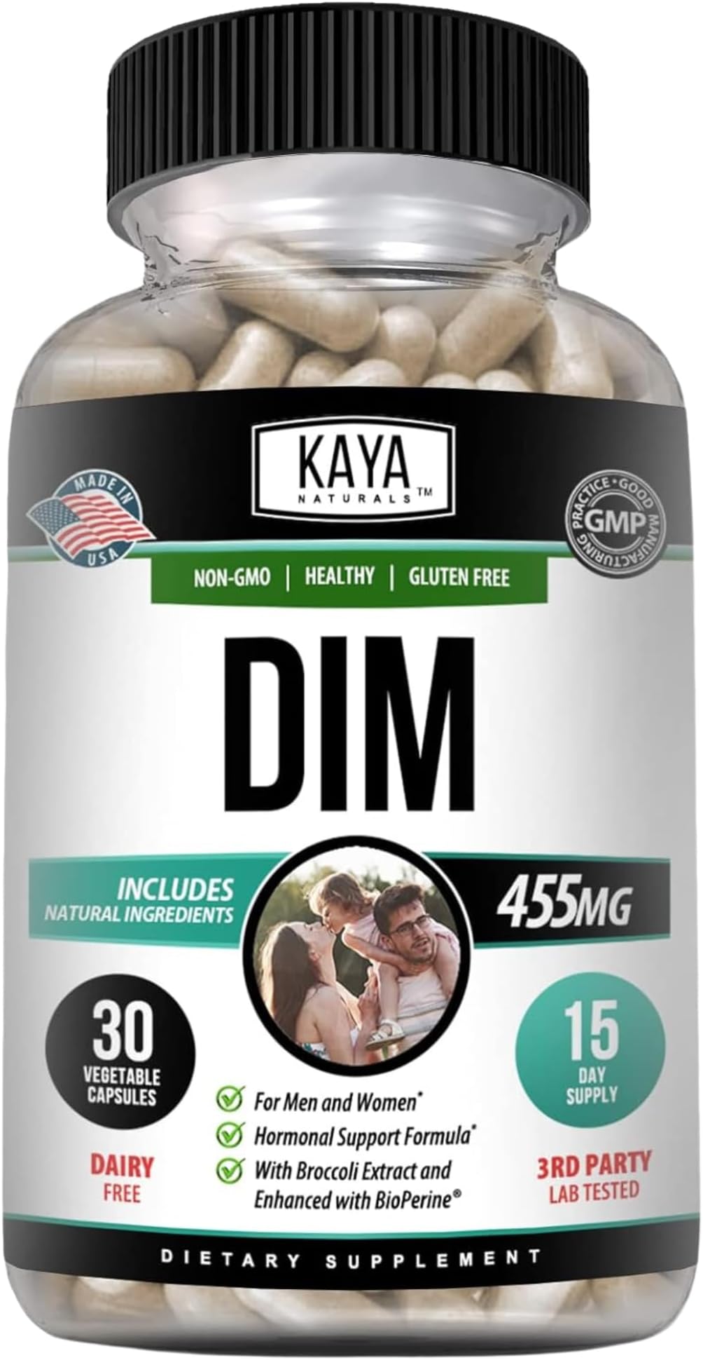 Kaya Naturals DIM Ultra (30 Capsules) DIM Supplement for