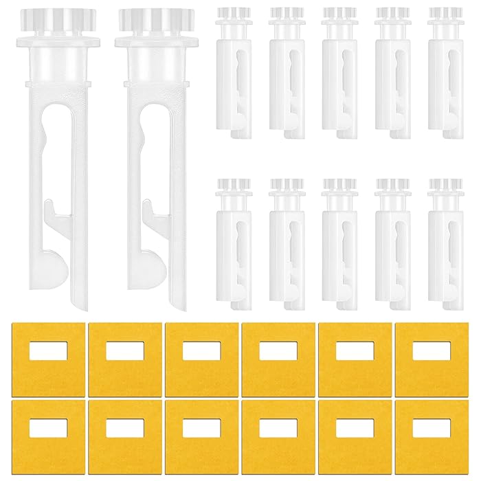Buy 12 Pieces Vertical Blind Stem Replacements White Plastic Blind