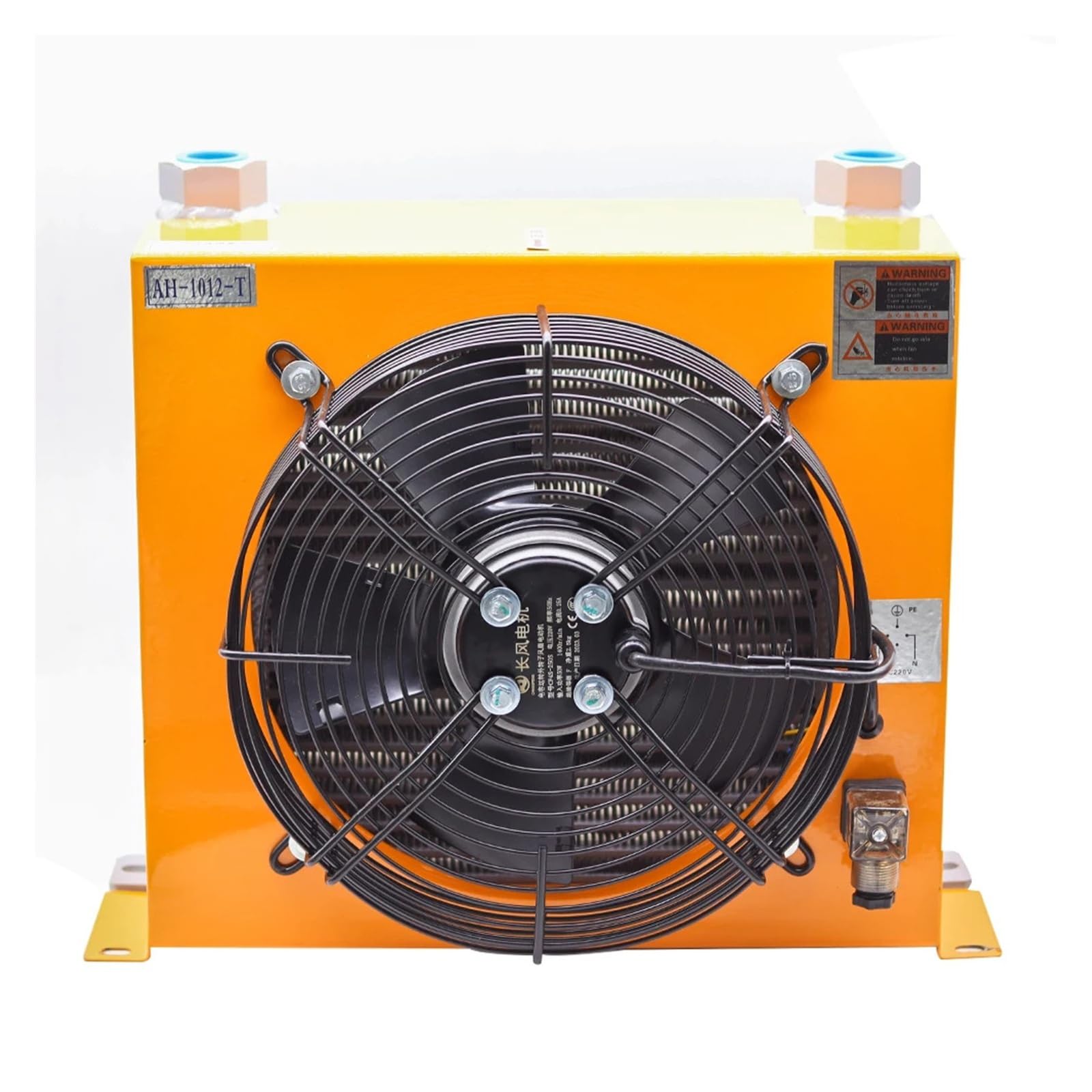 Yxzkjzj Ah1012t-Ca 60W 100L/Min Hydraulic Air Cooler, Aluminum Radiator Oil Cooler W/Heat Dissipation Flow Fan High-Power Wind Cooling(380V)