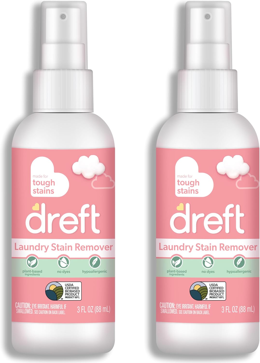 Dreft Stain Remover for Baby Clothes, Fragrance Free and