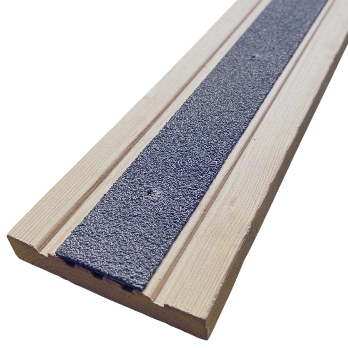 Slips Away BUNDLE VALUE PACK Non Slip Decking Strips GRP Heavy Duty Pro Grade 50mm - GREY (20, 1200mm x 50mm)