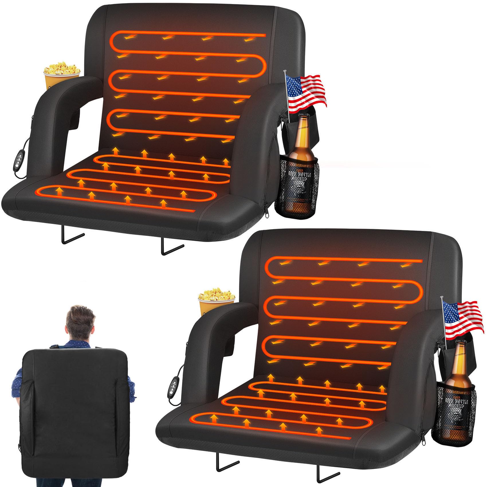 HOPERAN Heated Stadium Seats
