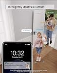eufy Security Solo Indoor Cam C120, 2K Security Indoor Camera, Plug-in Camera with Wi-Fi, IP Camera, Human & Pet AI, Voice Assistant Compatibility, Night Vision, Two-Way Audio, HomeBase not Compatible