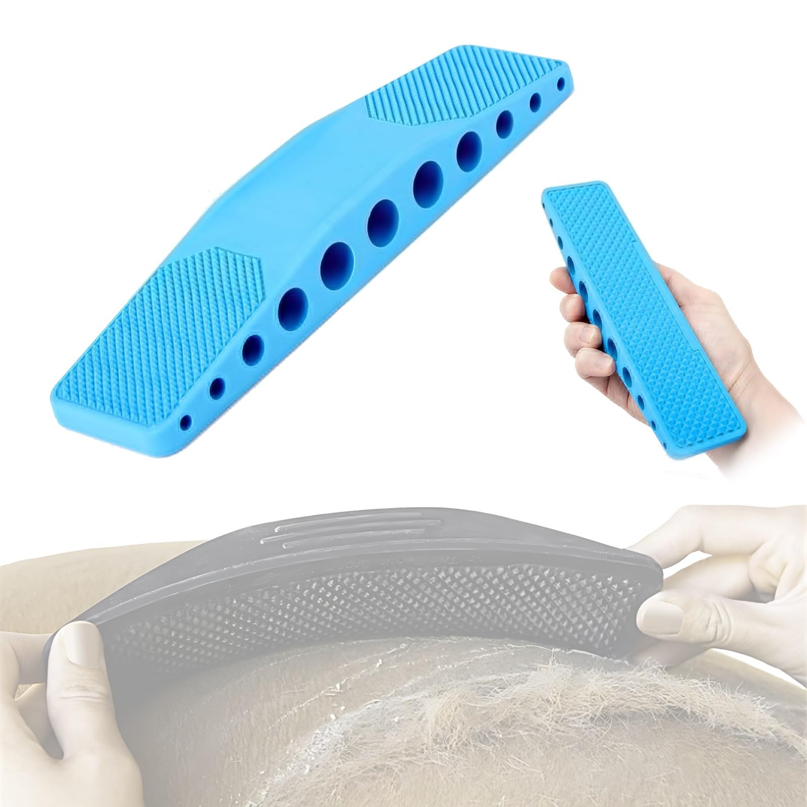 Equine Stiff Body Horse Brush - Professional Grooming Tool for Effortless Removal of Mud, Sweat, and Dirt from Horses Hair