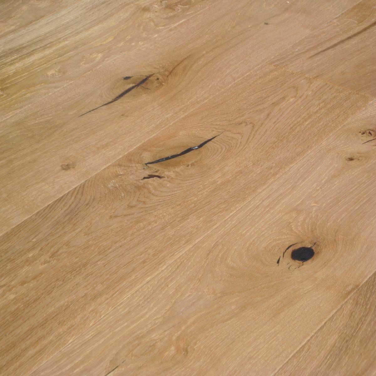 Vintage Canyon (Sample) - White Oak Wide Plank UV Oiled Engineered Hardwood Floor