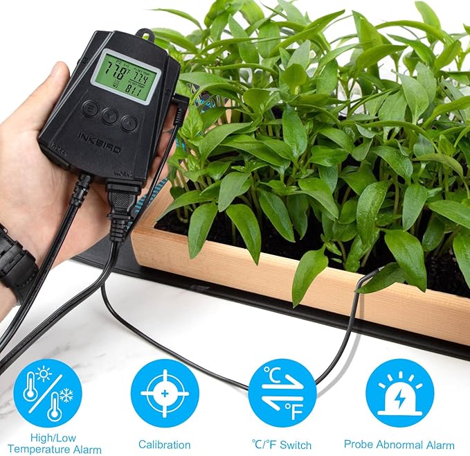 Inkbird Termostato WiFi para Reptiles IPT-2CH 2 Sondas y 2 Salidas miniatura 5