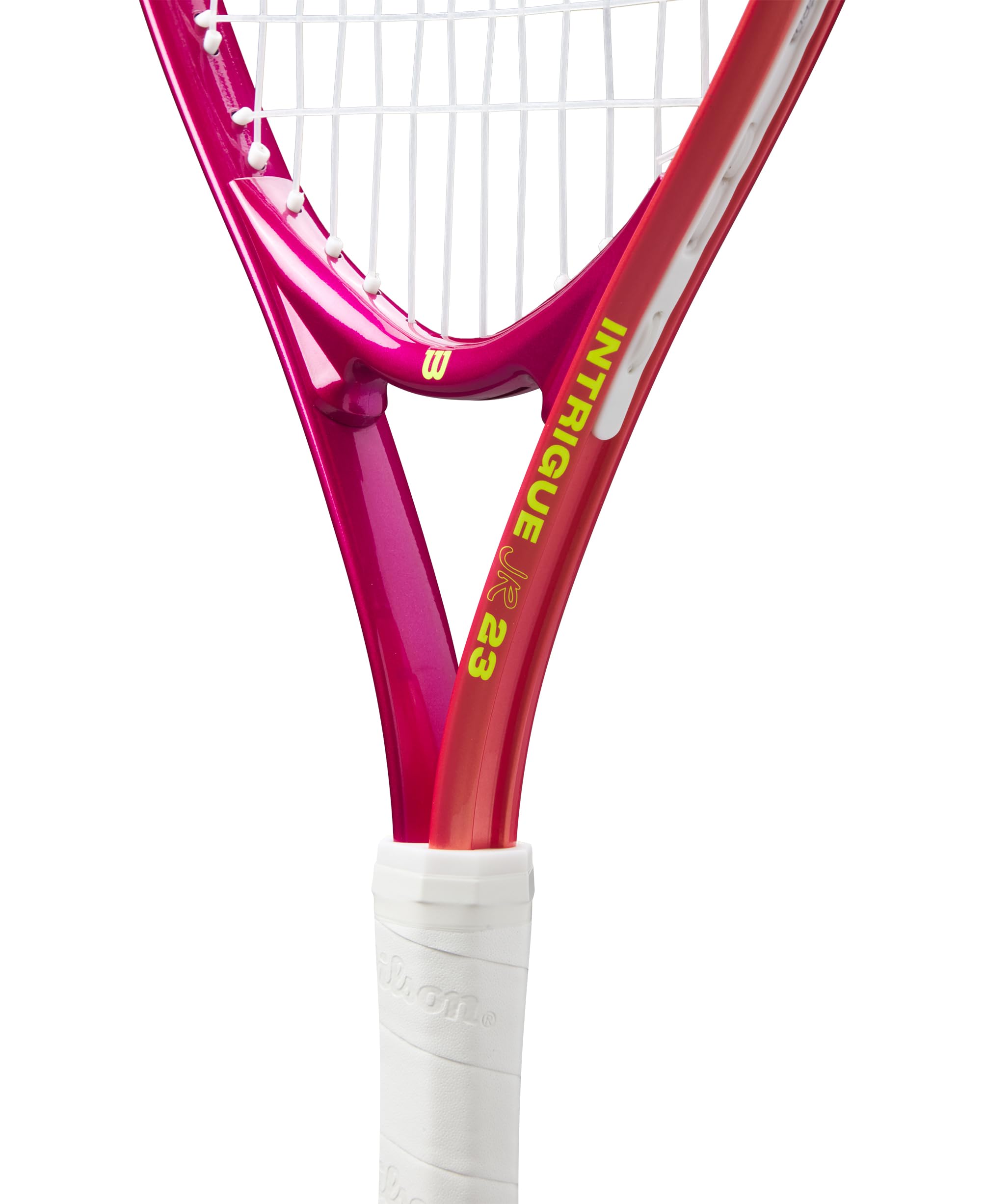 Wilson Intrigue Junior 23 Girls Incordata: Yes 205 g Tennis Rackets Rackets for Children Red - Yellow