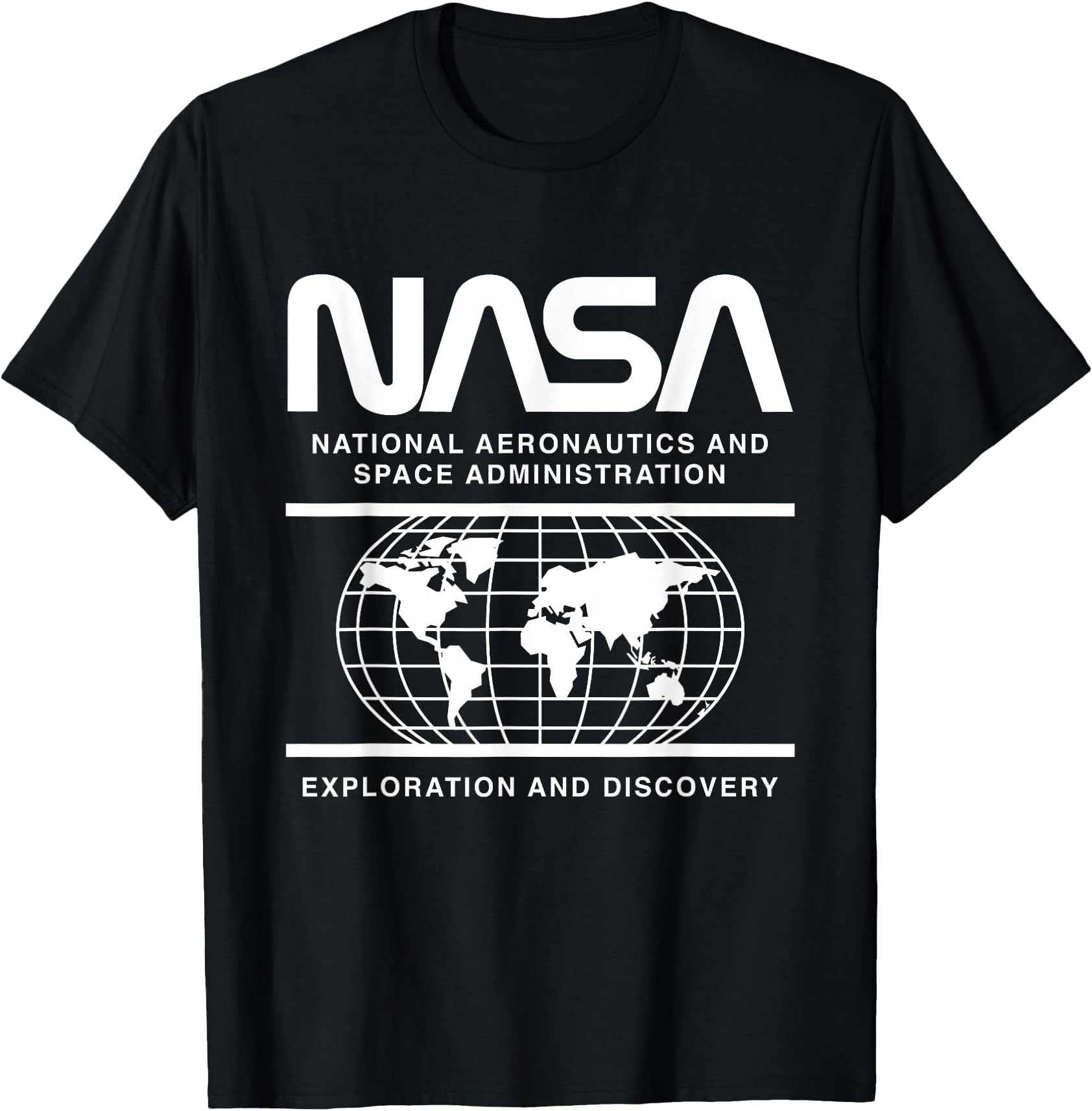 Exploration and Discovery Retro Globe T-Shirt
