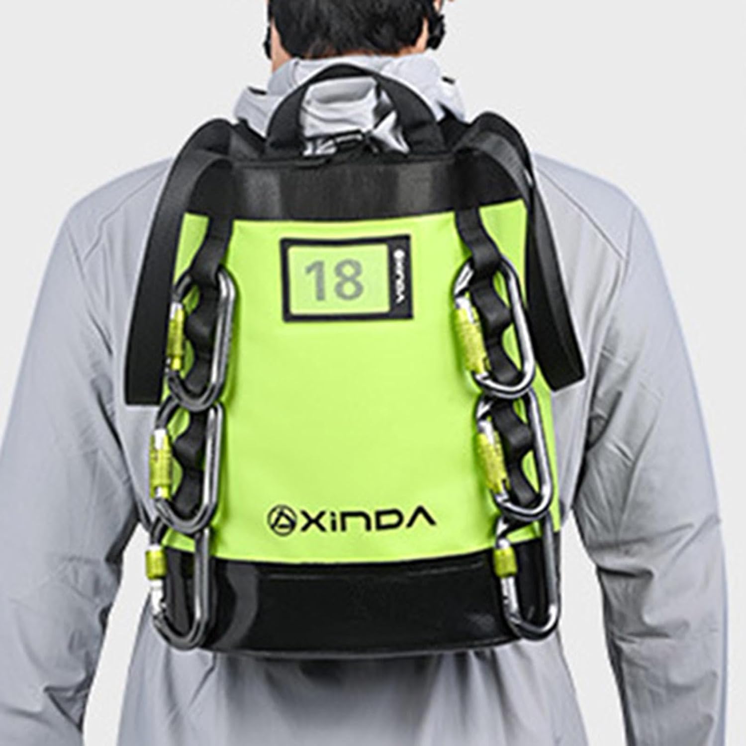 Climbing Equipment Waterproof Lightweight Breathable Outdoor Equipment Organizer for Rock Climbing Fishing, 18L