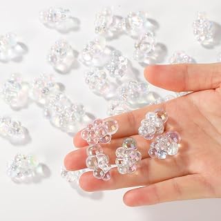 30pcs Mini Bubble Clusters, Small Fake Bubbles Miniature Dollhouse Accessories Bubble Decoration for Dollhouse Bathtub Jewelry