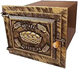 Forno Pesado Para Fogão A Lenha Ouro N05 0,90mm 50x35x30cm