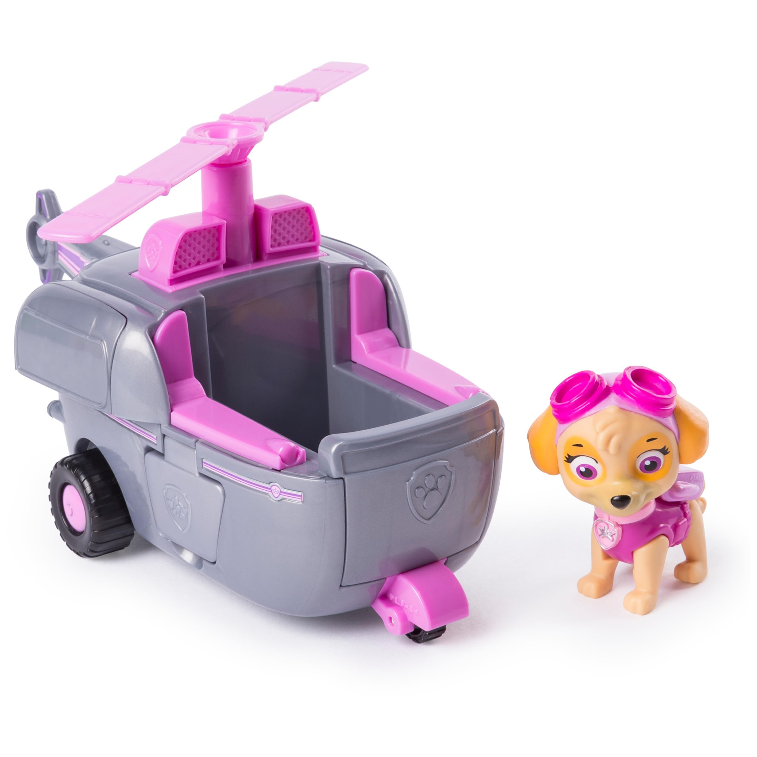 Paw Patrol Helikopter Skye'a z turbinami typu flip-open dla dzieci w wieku od 3 lat