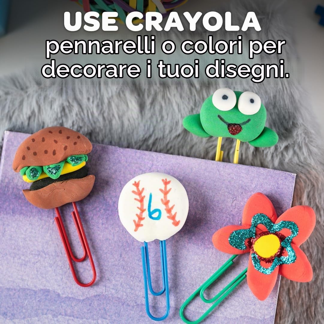 CRAYOLA Secchio Magico Modello – Composto Morbido modellabile | Arti e Mestieri per Bambini | Ideale per Bambini dai 3 Anni in su