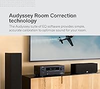 Vista 5 de Denon AVR-X2800H Receptor Estéreo de 7.2 Canales - AVR de Cine en Casa 8K UHD (95W X 7), Transmisión Inalámbrica a través de HEOS Integrado, Wi-Fi