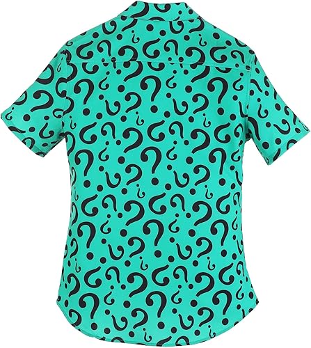 Miniatura 5 de Camisa con botones para adultos The Riddler