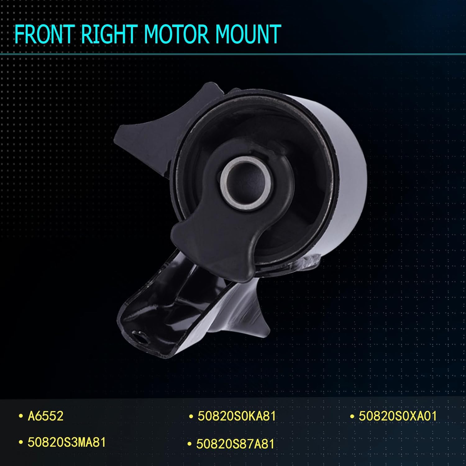 Set of 5 Engine Motor Mount Compatible with 1999-2004 Odyssey 3.5L V6 Replacement for A4519HY A4518 A6552 A6582 A6579