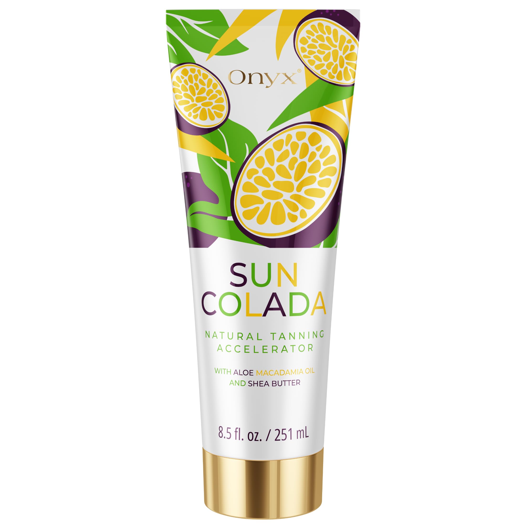 Suncolada Tanning Accelerator Sunbed Cream Without Bronzer, White Lotion for Faster Even Tanning