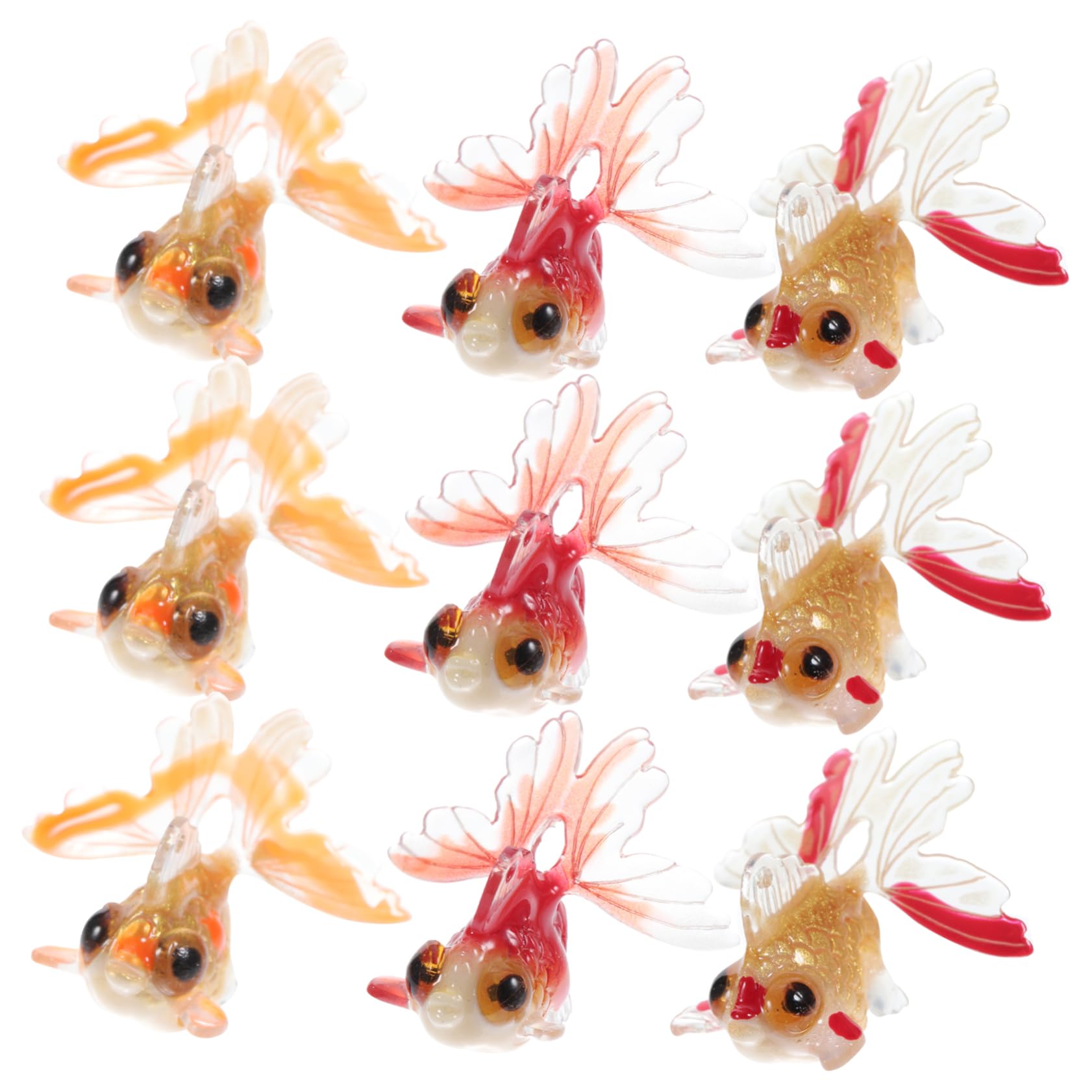 TEHAUX Forniture Di Gioielli Fai Da Te Ciondoli Per Realizzare Braccialetti Ciondolo a Forma Di Pesce Ciondoli Per La Creazione Di Gioielli Ciondoli Animali 3d Resina