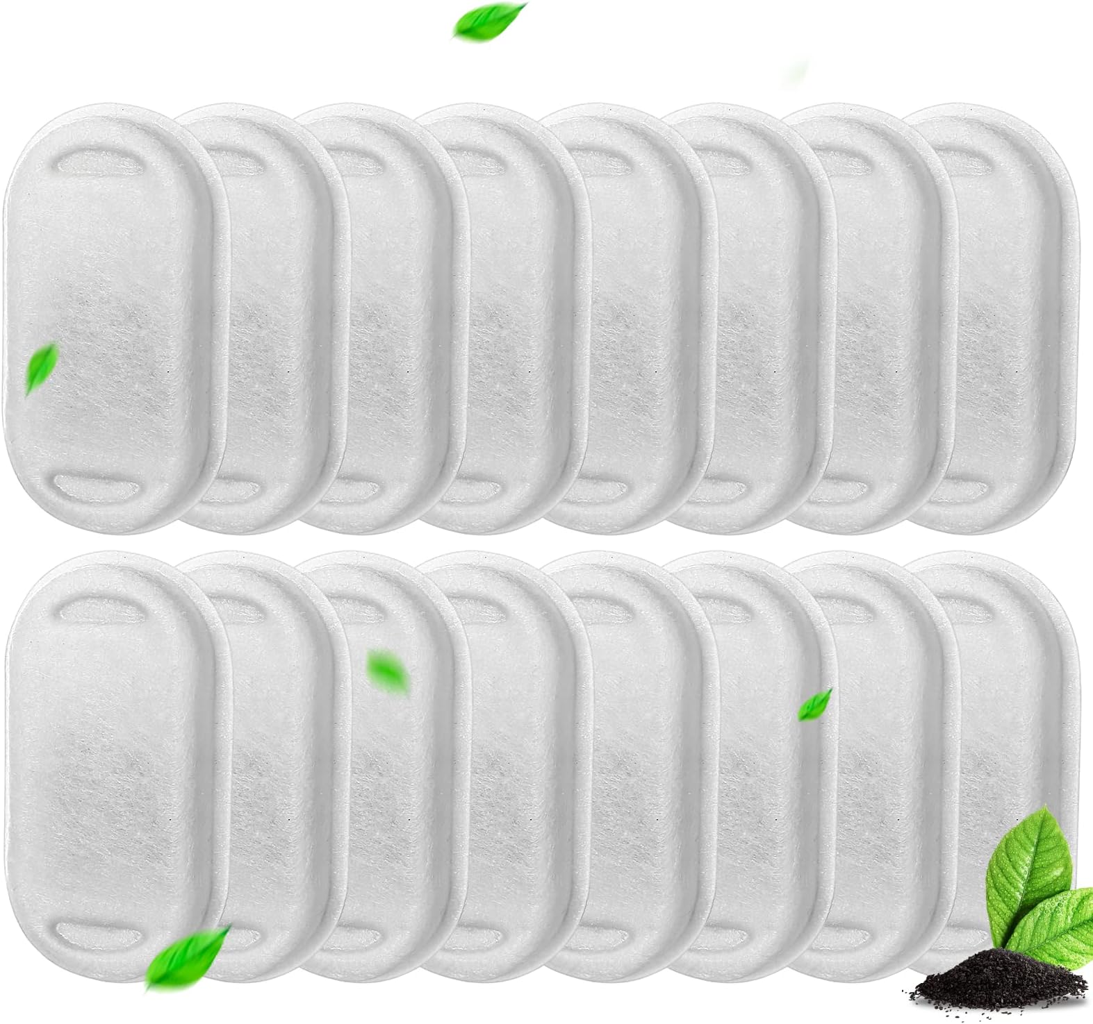 8 Stück Filter Für Philips Katzenbrunnen PAW3210/02 - Mehrschichtiger Aktivkohle Filter