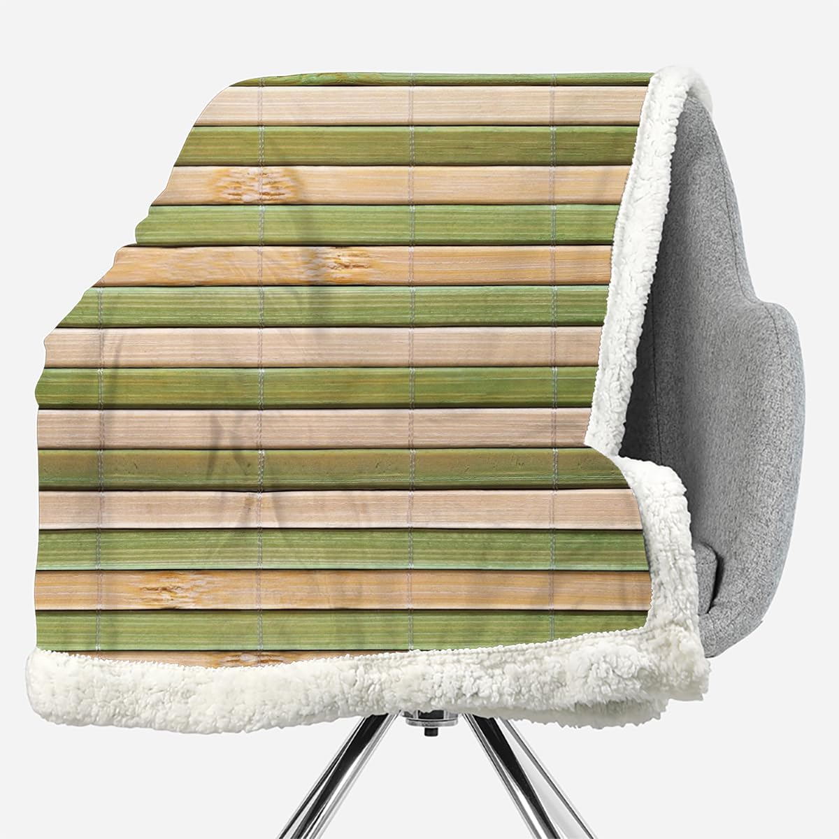 Géométrie Couverture de Confort 150x200 cm 3D Plaid Couverture Géométrie Microfibre Chaud Doux Jeté de Canapé Moelleux et Salon Chambre Sherpa Blanket（Style 281-7）