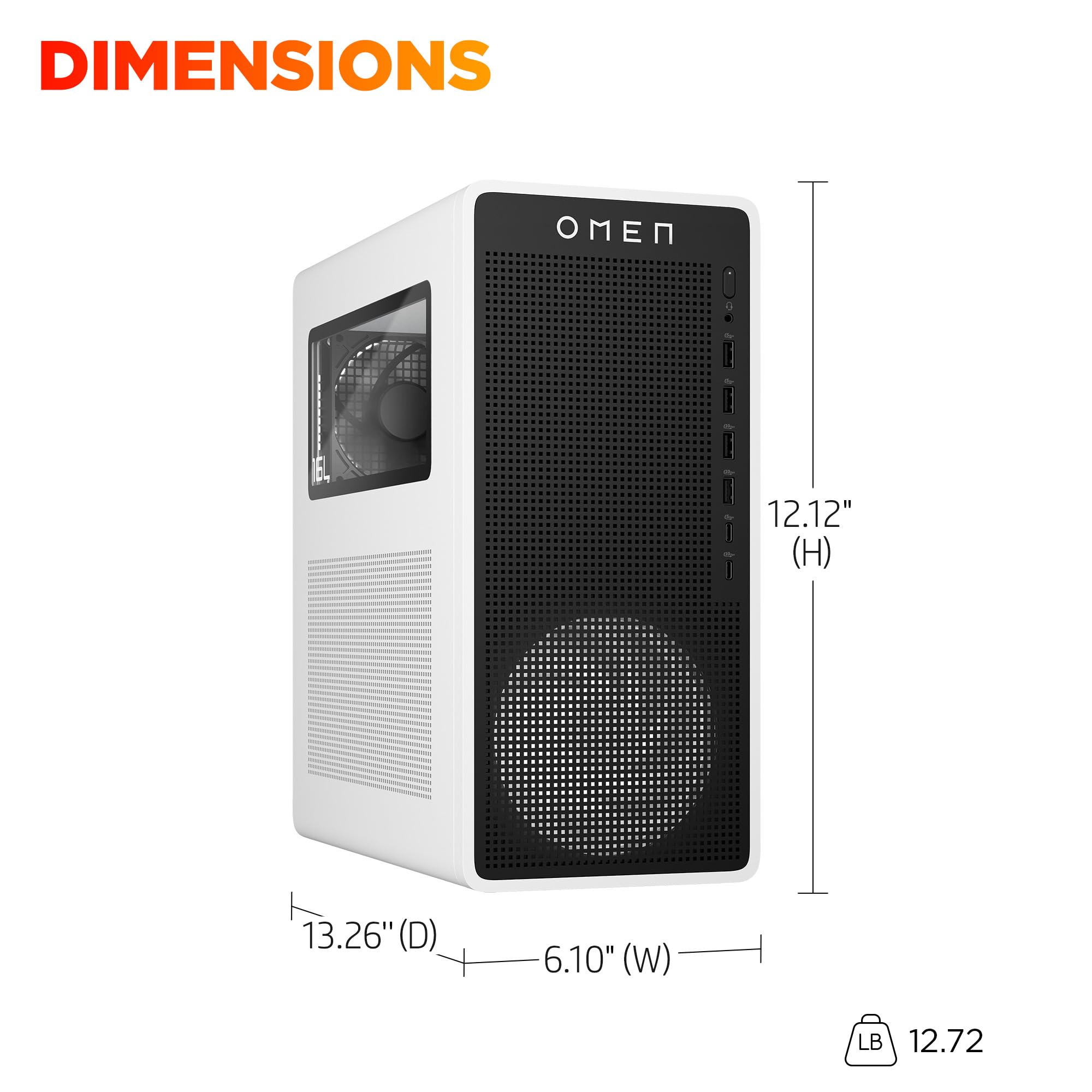 Amazon.com: HP OMEN 16L Gaming Desktop PC, Intel Core Ultra 5 225F