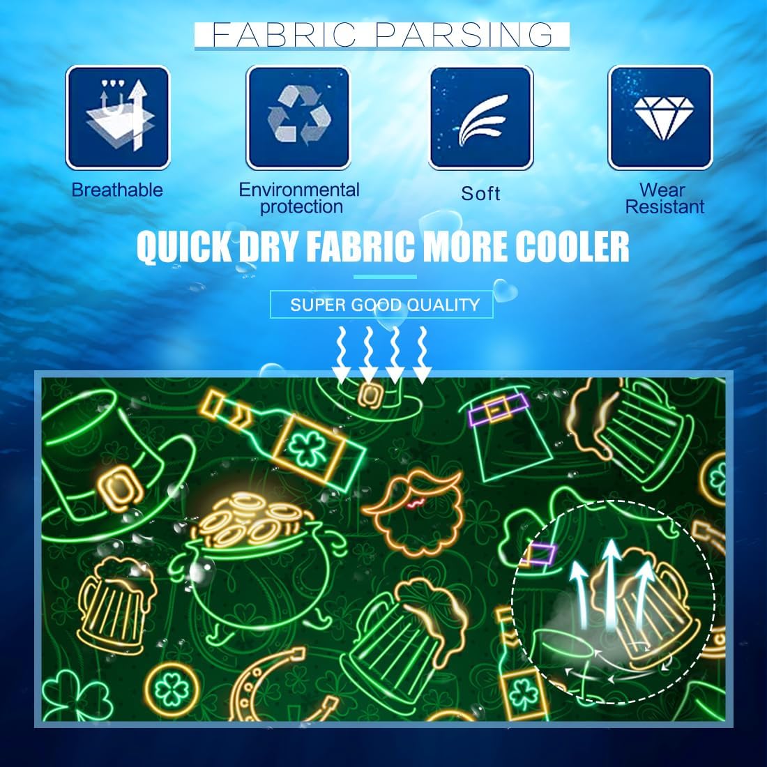 Fanient Mens Hawaiian Shirt Summer 3D Print Casual Short Sleeve Button Down Graphic Aloha Dress Shirts - Image 8